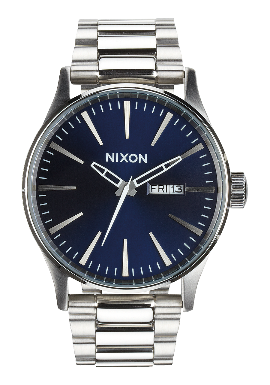 Sentry Stainless Steel Blue Sunray Watch - Waterproof Luxury Chronograph for Men - Perfect for Business, Casual & Outdoor Activities