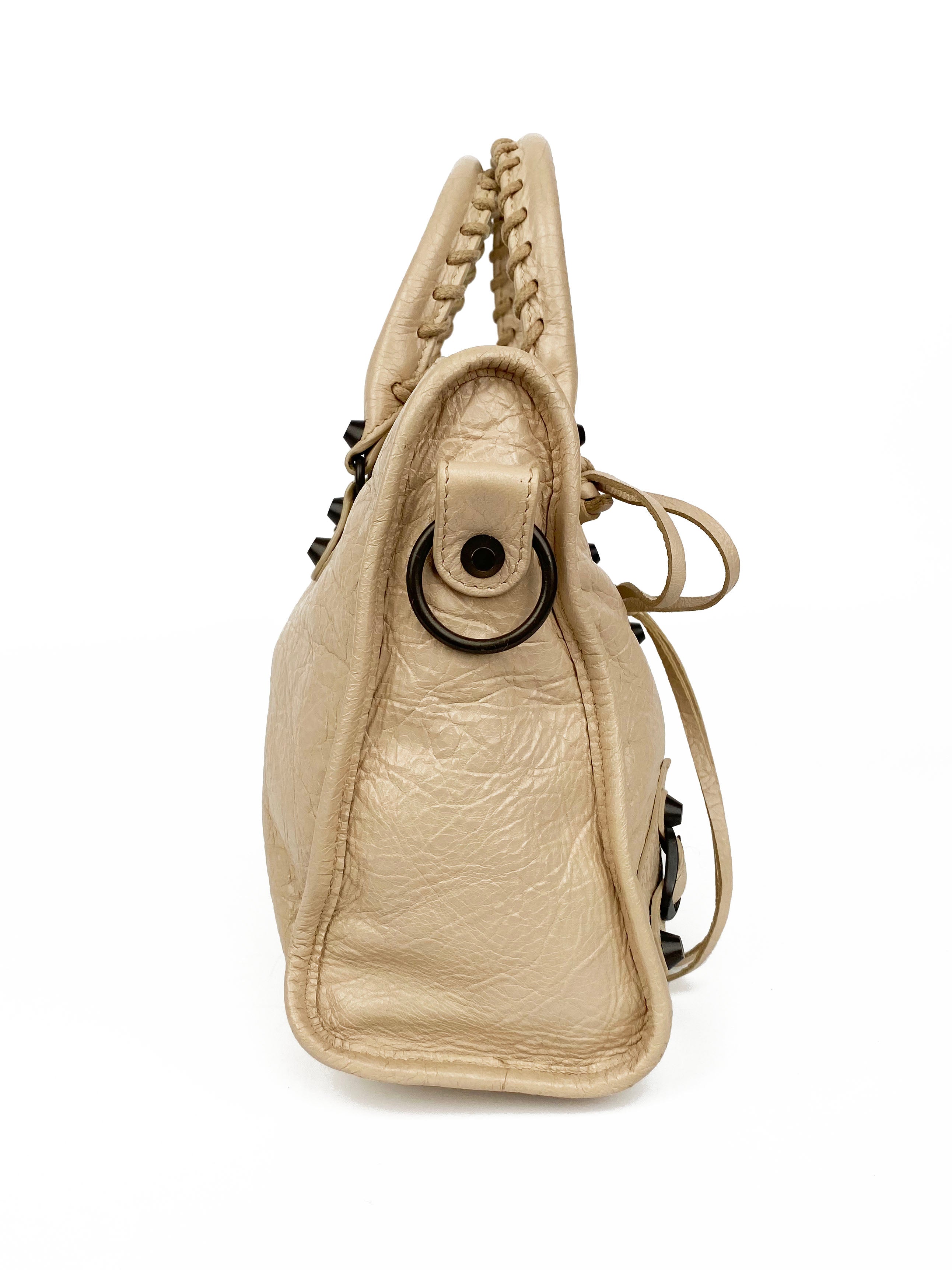 Balenciaga Small Nude City Bag - Luxury Crossbody Handbag for Women | Perfect for Everyday Use, Parties & Travel