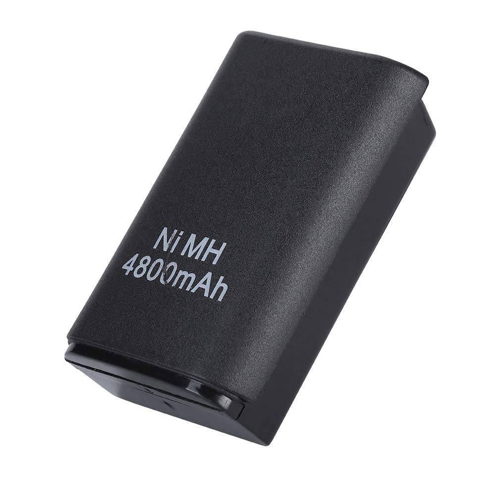 Rechargeable 4800mAh Battery Pack for Xbox 360 Controller - USB Charging Cable & Base Included | Long-Lasting Replacement Power Supply | Perfect for Gaming Sessions & Wireless Play