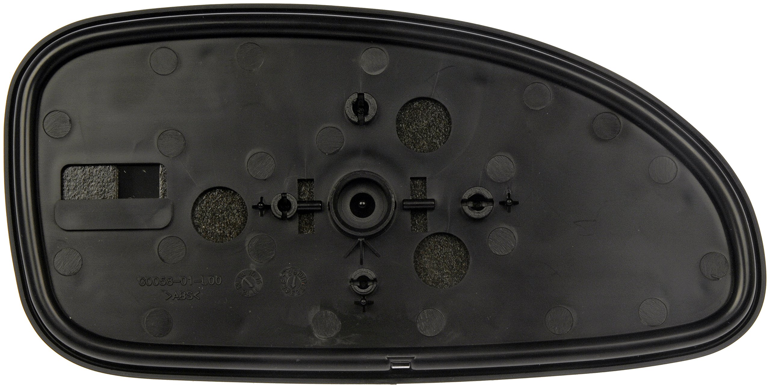 Dorman 56001 Driver Side Door Mirror Glass Replacement for Buick Enclave, LaCrosse, Lucerne & More - Perfect for DIY Auto Repairs & Collision Damage Fixes