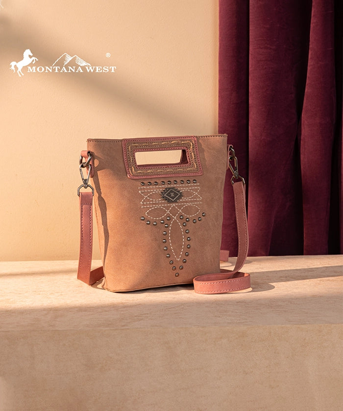 Montana West Diamond Cross Stitch Crossbody Purse for Women | Fashionable Leather Shoulder Bag | Perfect for Church, Date Night & Daily Use