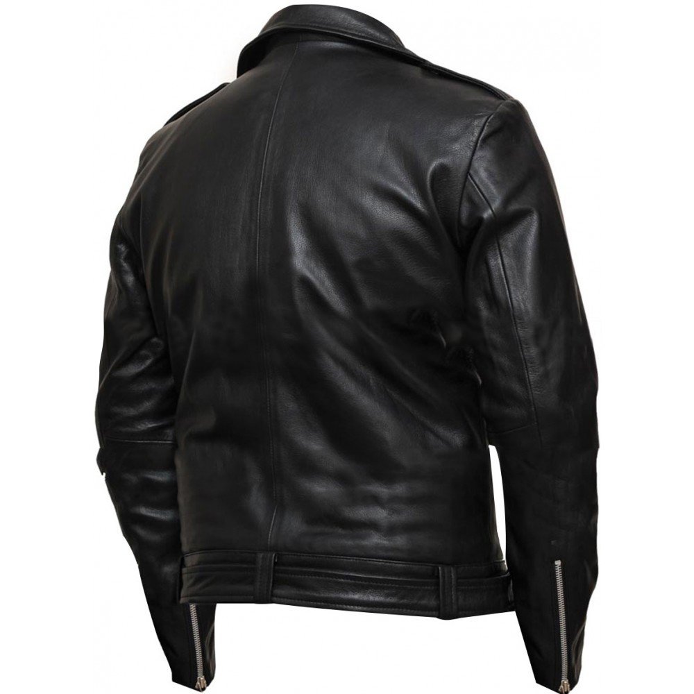 Men's Real Lambskin Motorcycle Jacket - Black Asymmetrical Biker Leather Jacket for Riding & Casual Wear | Durable & Stylish Rider Outerwear for Harley, Cruiser & Street Bikes