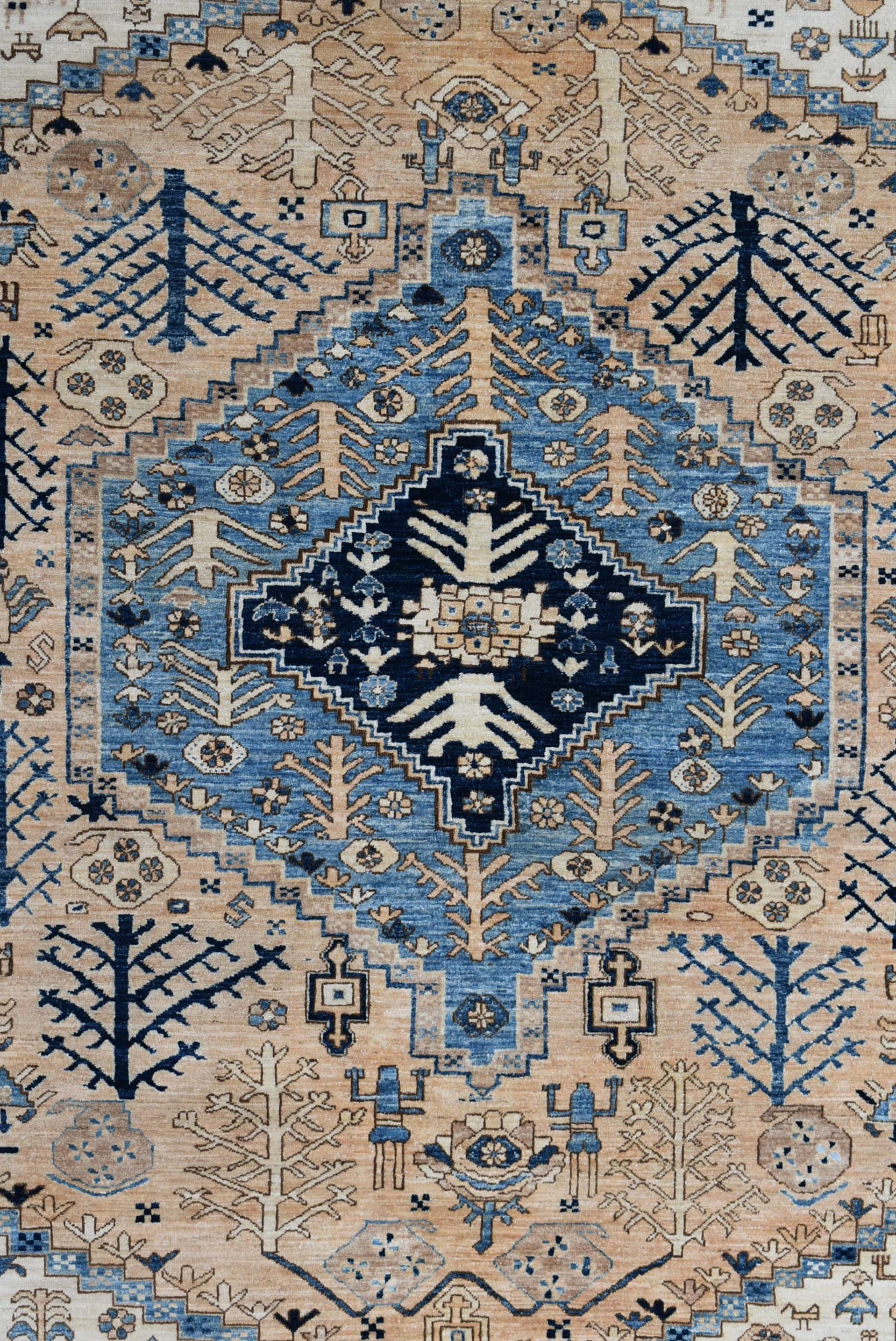 Handwoven Bakshaish Tribal Rug - Authentic Persian Design, J73862 - Perfect for Boho Home Decor, Living Room, Bedroom & Office