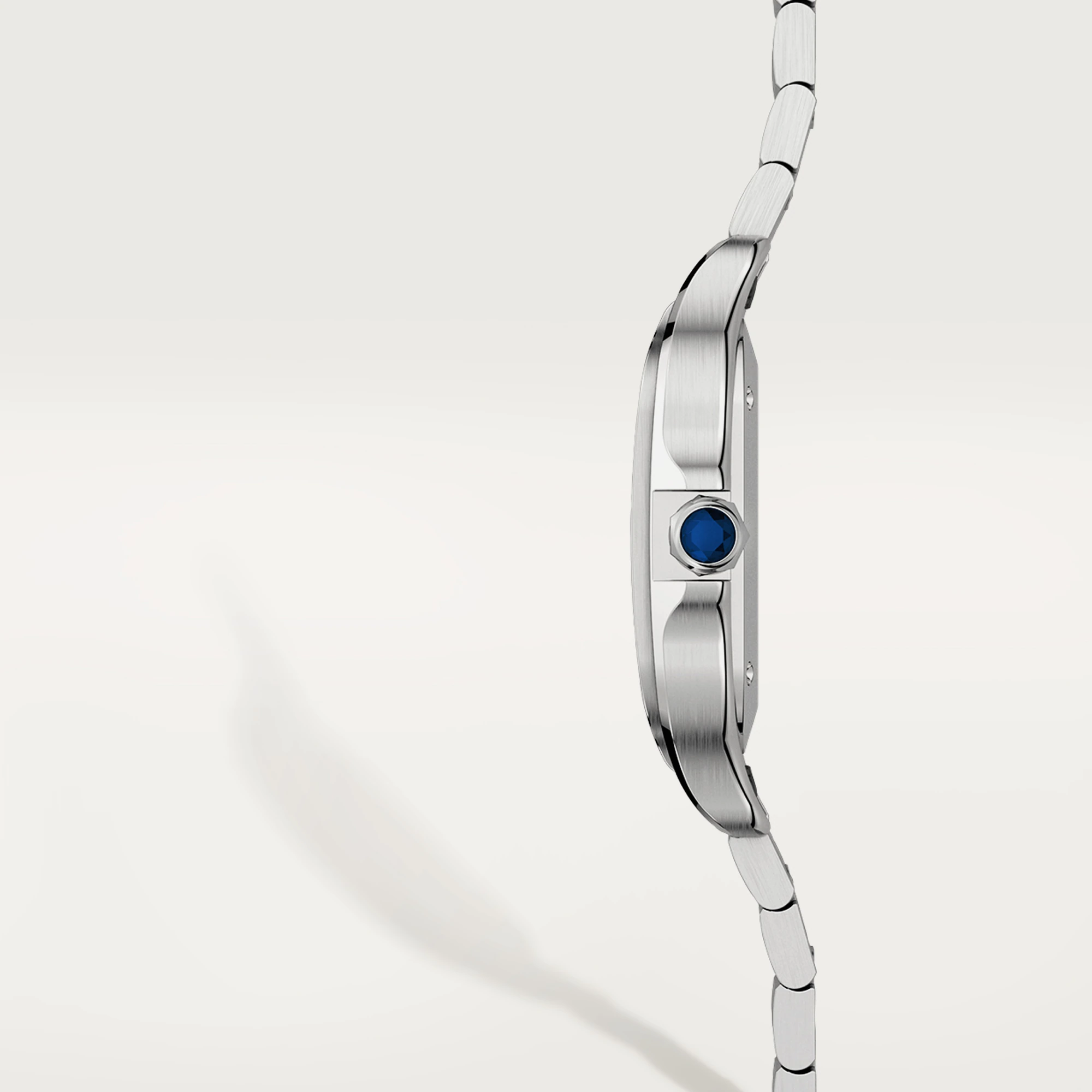 Cartier Santos Stainless Steel Men's Watch - Luxury Swiss Automatic Timepiece for Business & Formal Occasions