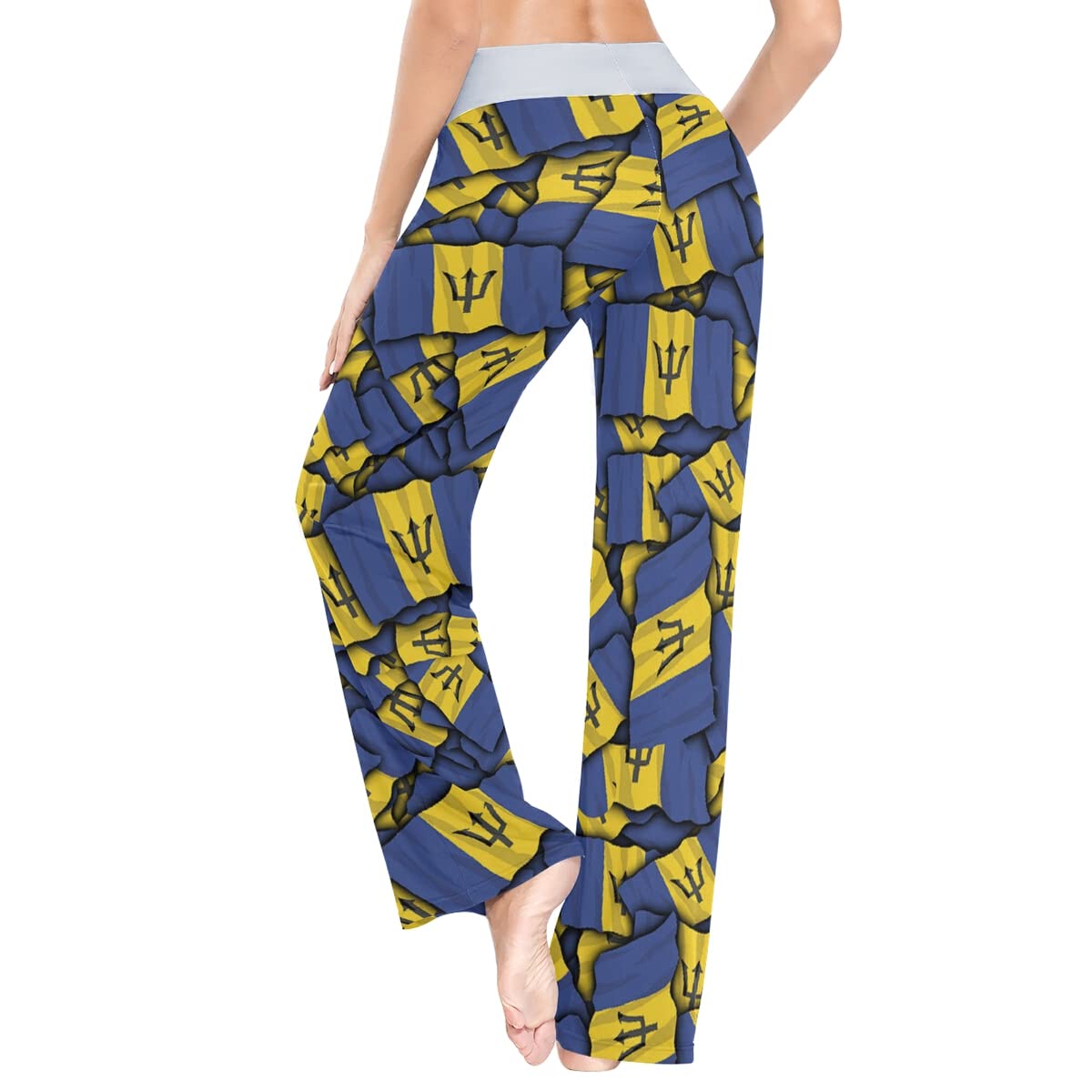 Women's Loose Casual Comfy Pajama Pants with Drawstring - Palazzo Wide Leg Lounge Pants for Sleep, Yoga & Home Relaxation