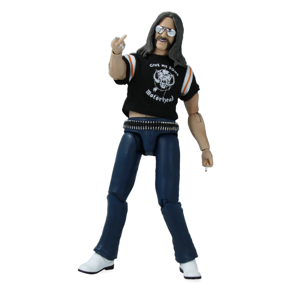 Motorhead Lemmy 1981 Tour ULTIMATES! Wave 2 Action Figure - Collectible Music Memorabilia for Rock Fans & Display