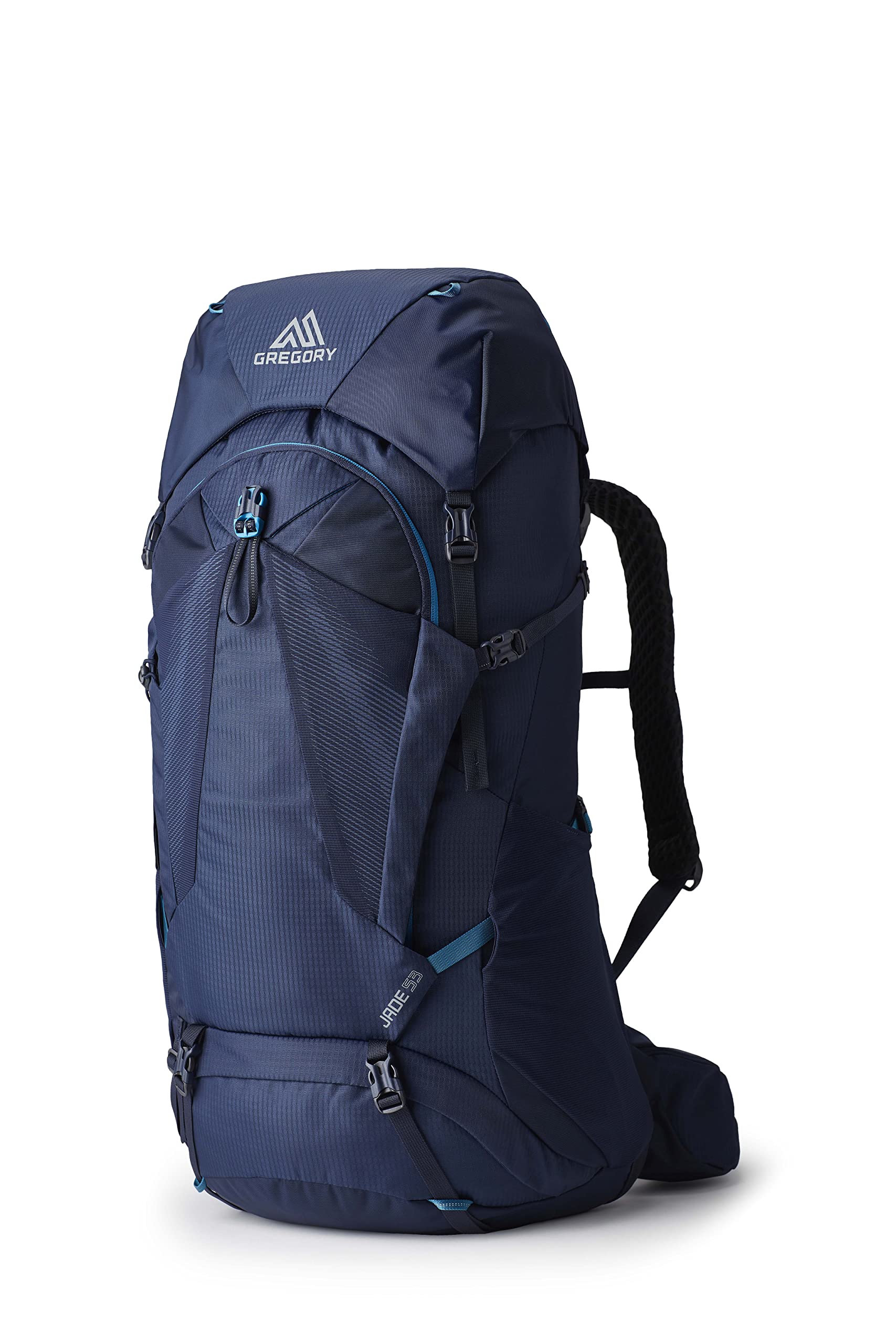 Gregory Jade 53 Women's Hiking Backpack - Lightweight Travel & Backpacking Pack for Outdoor Adventures, Extra Small/Small Size, Midnight Navy Color - Perfect for Day Hikes, Camping & Trekking