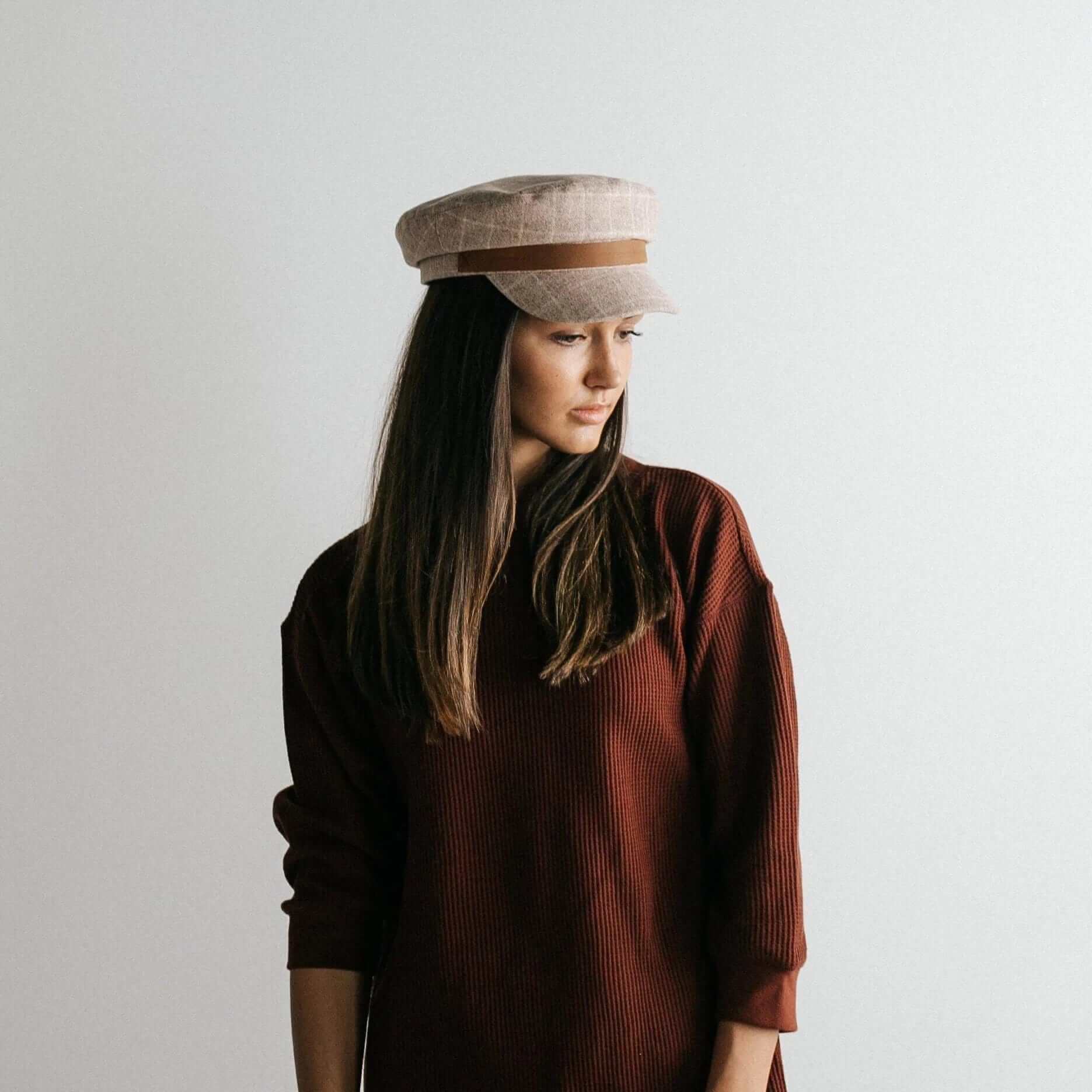 James Felt Cap - Classic Wool Fedora Hat for Men - Perfect for Outdoor Activities, Casual Wear & Special Occasions