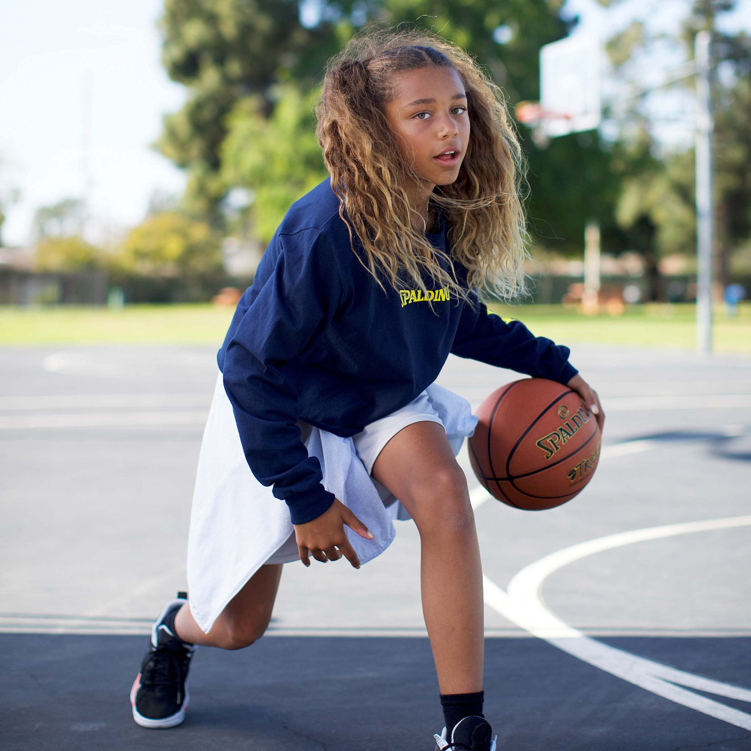 Spalding Street Performance All Surface Outdoor Basketball - Official Size 29.5