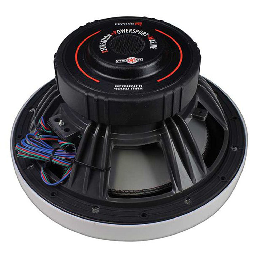 Cerwin Vega RPM104FA 10-Inch 200W RMS (400W Peak) 4 Ohm Single Voice Coil Car Subwoofer - Powerful Bass for Trucks, SUVs & Custom Audio Systems