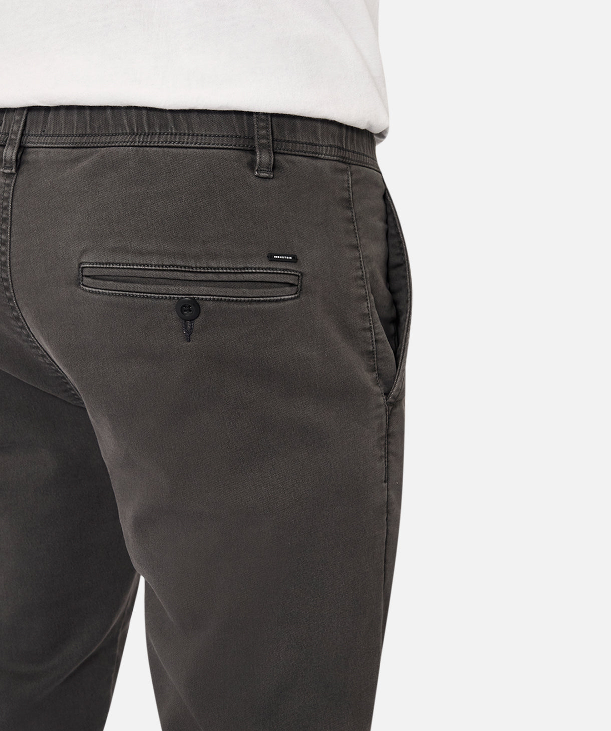 The Drifter Chino Pant for Men - Classic Slim Fit Stretch Comfortable Dress Pants in Onyx Black | Perfect for Office, Business Casual & Travel
