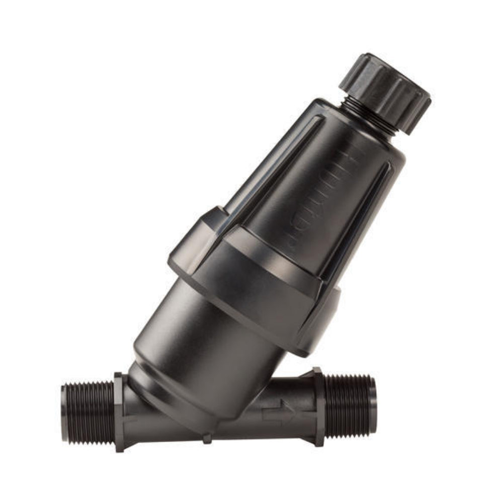 Hunter HY075 3/4 in. NPT WYE Strainer Filter - High Flow Water Filtration for Plumbing, Irrigation & Industrial Use