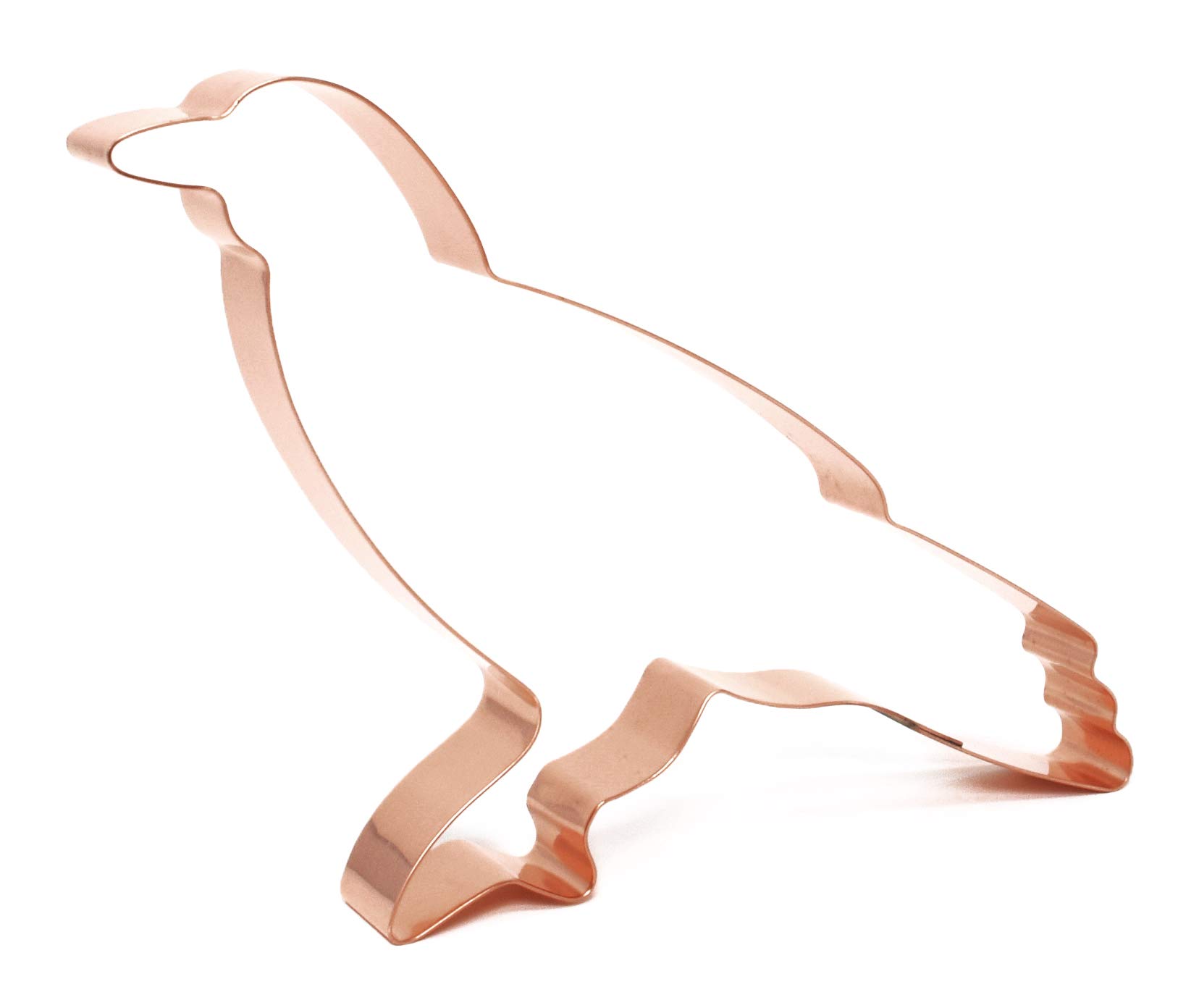 Premium Large Crow Bird Cookie Cutter for Dogs - 6 x 4.5 Inches Stainless Steel Baking Tool | Perfect for Dog Treats, Bird-Shaped Cookies & Pet Birthday Parties