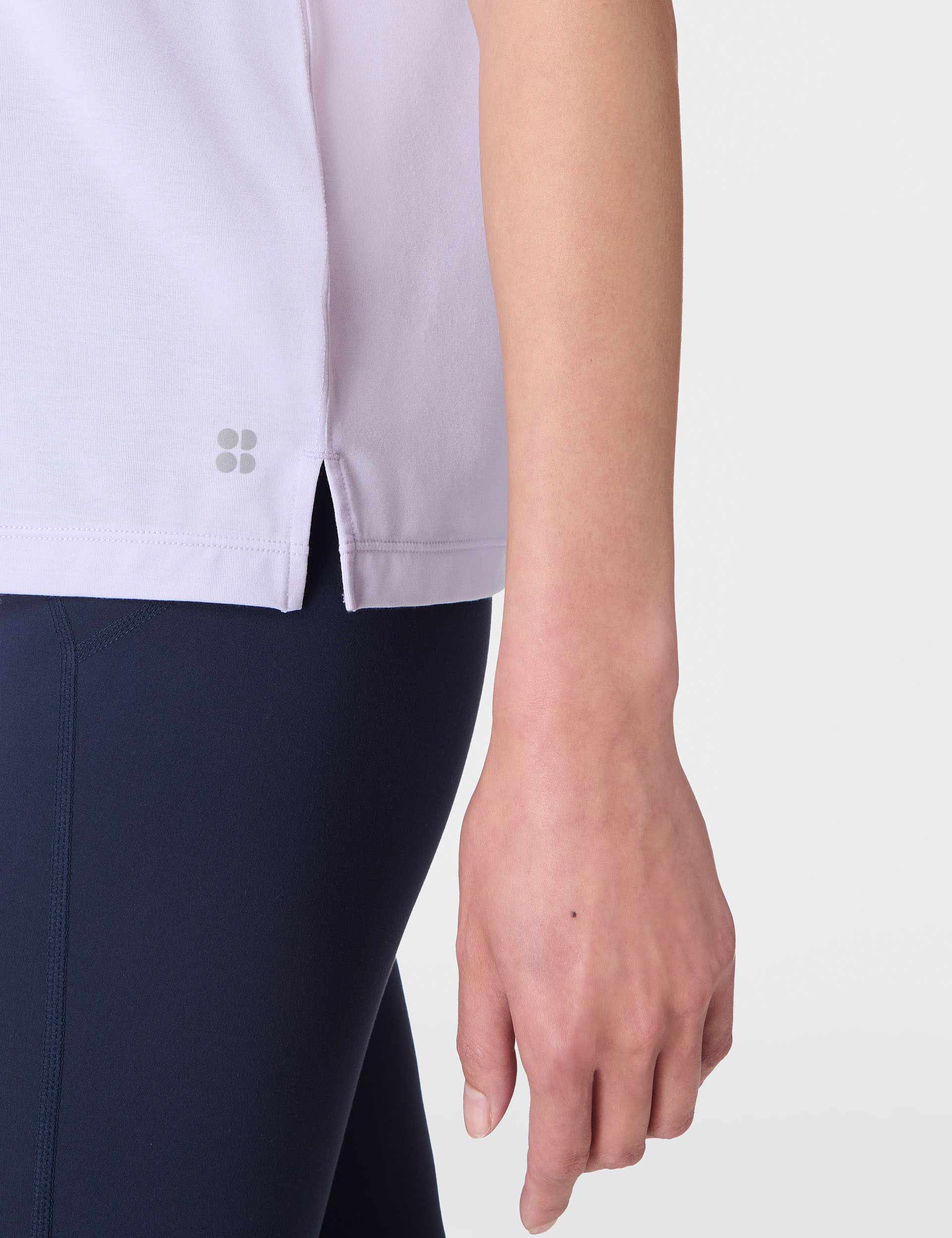 Soft Flow Studio T-Shirt - Heather Purple | Comfortable & Stylish Casual Wear for Everyday Outfits & Lounge
