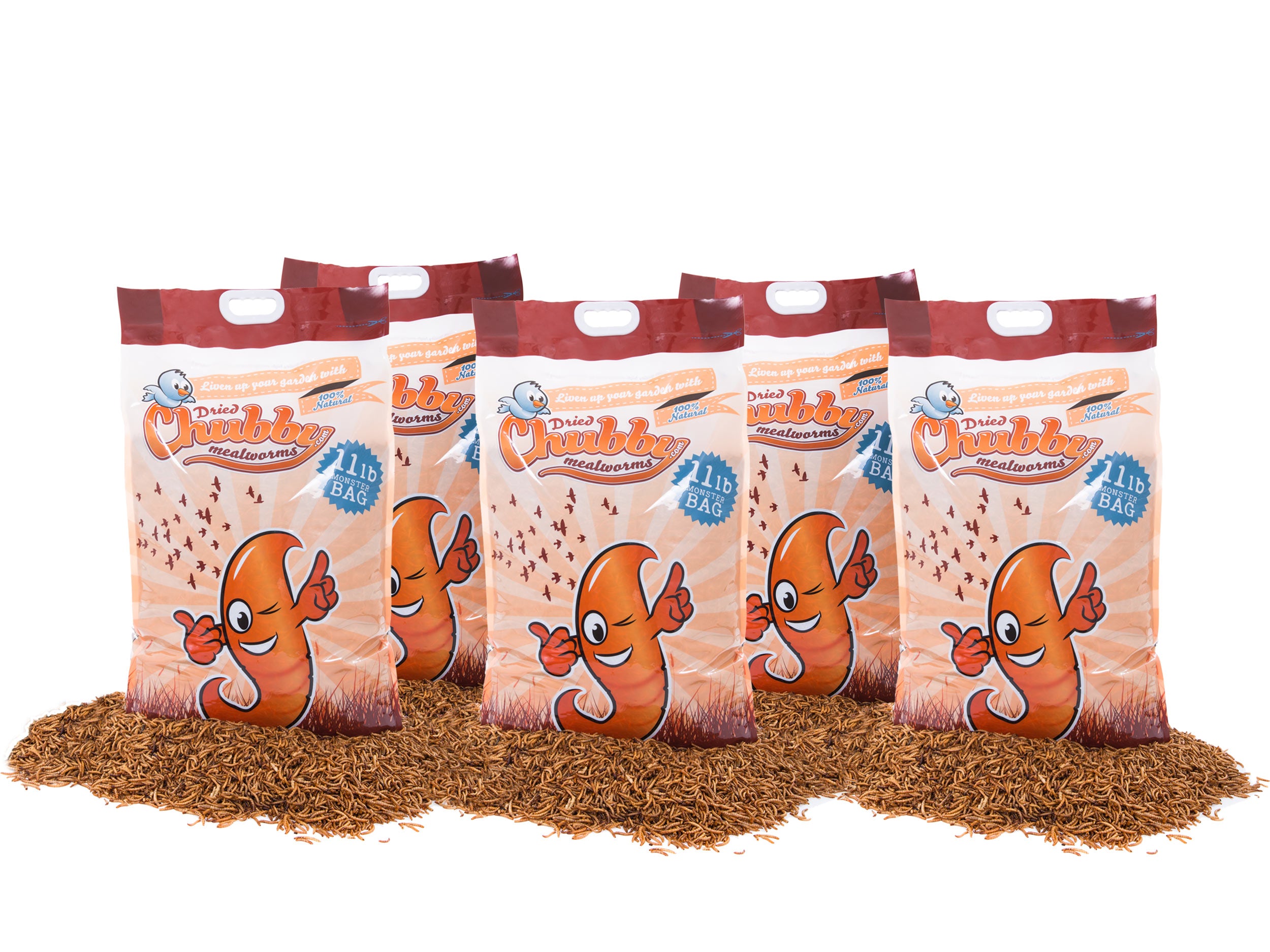 Premium 55Lbs Bulk Dried Mealworms for Birds, Chickens, Reptiles & Wild Animals – High-Protein Pet Food & Fishing Bait – Perfect for Backyard Poultry, Wildlife Feeding & Outdoor Adventures