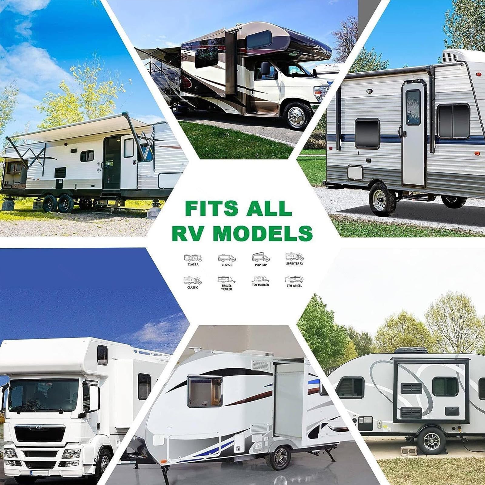 210D Oxford Waterproof RV Roof Cover - Foldable, Easy to Clean Camper & Utility Trailer Storage Cover (11m×3m, Grey) | Perfect for Outdoor Camping, Travel & Winter Protection