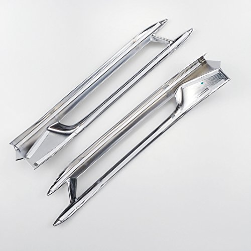 2018-2019 Honda Accord ABS Chrome Front Fog Light Cover Trim - 2PCS Exterior Car Styling Accessories for Enhanced Style & Protection (Perfect for Night Driving & Custom Car Mods)