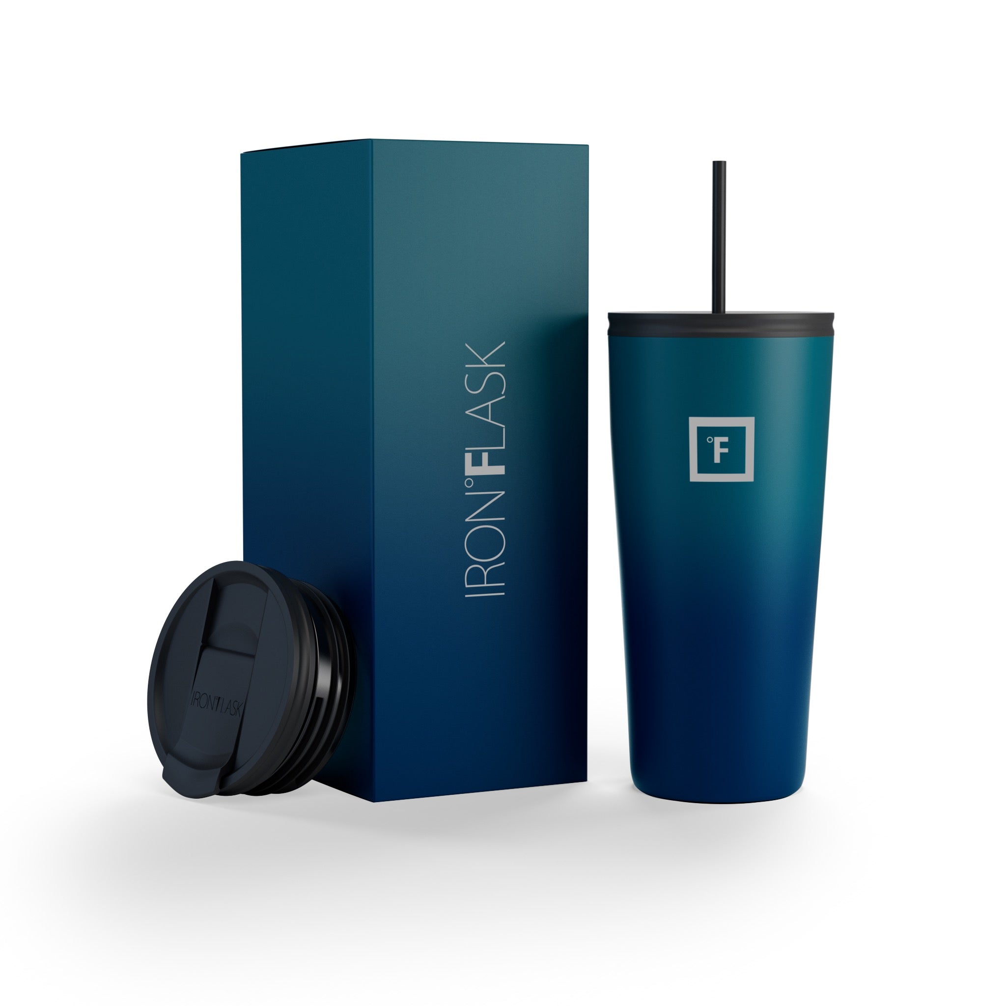 20 Oz Classic Tumbler 2.0 - Insulated Stainless Steel Travel Mug with Lid & Straw - Perfect for Coffee, Tea & Cold Drinks at Home, Office or Gym