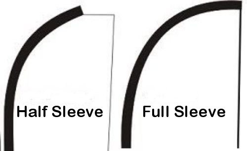 Two Full Sleeve Swooper Flags with Poles & Spikes - Yellow, Red, Black - Perfect for Car Racing Events, Sports Games & Outdoor Decor
