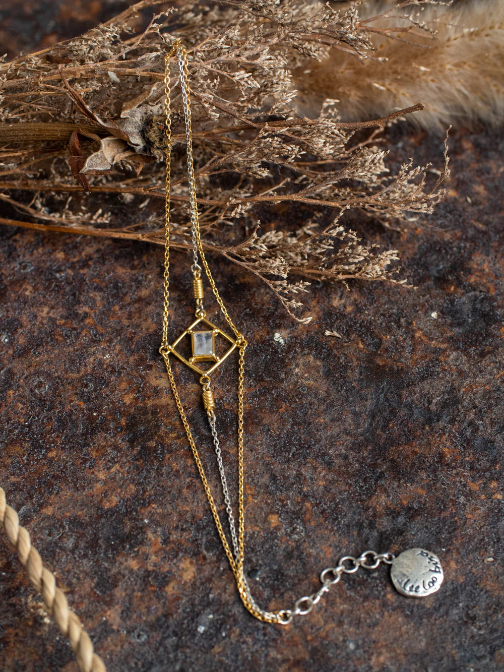 Sterling Silver  (925 )+ 22K gold vermeil