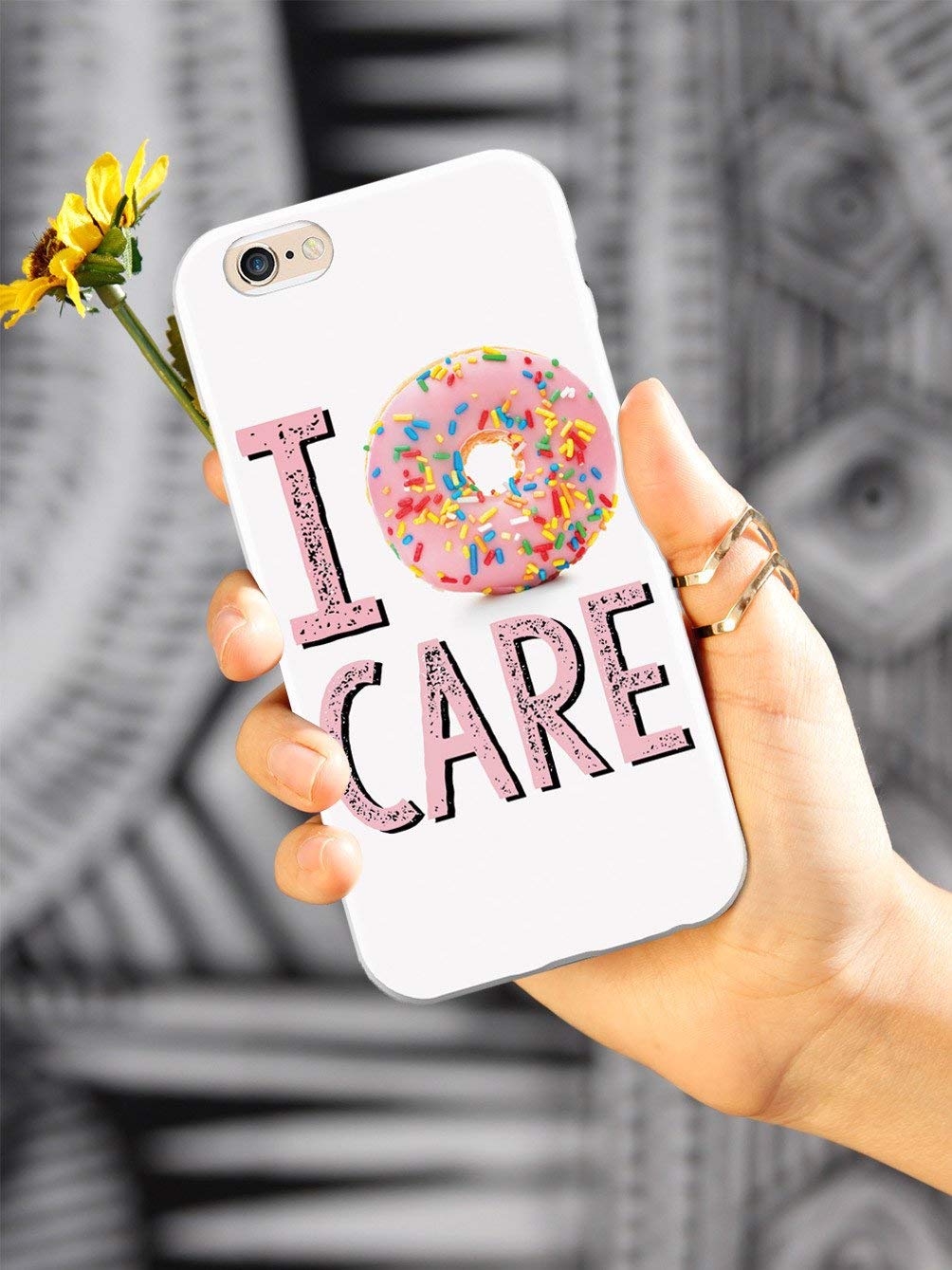 Premium 3D Textured Protective Phone Case for Apple iPhone Xs Max - Inspired Donut Design - Shockproof & Slim Fit (Compatible with iPhone Xs Max) - Perfect for Everyday Use, Travel & Gift Giving