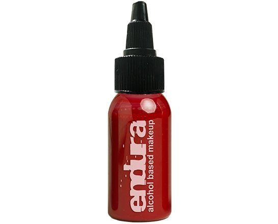 Premium Red Endura Alcohol-Based Airbrush Ink - Fast Drying, Vibrant Colors for T-Shirts, Canvas & DIY Crafts - Perfect for Artists, Hobbyists & Airbrush Professionals