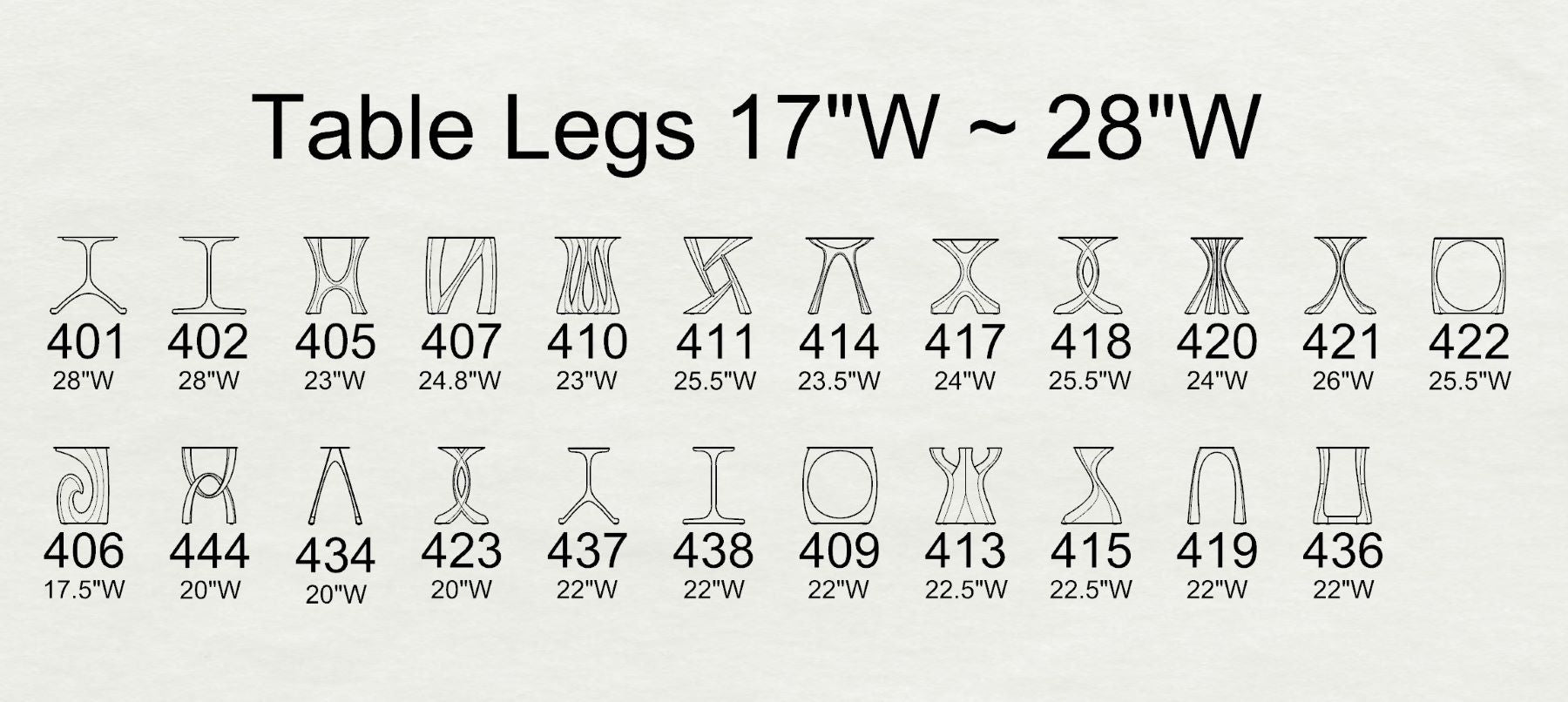 407 Norah 28H Metal Table Legs - Heavy Duty Furniture Legs for DIY Dining Tables, Kitchen Islands & Workbenches - Adjustable & Sturdy Replacement Legs for Home & Office Furniture