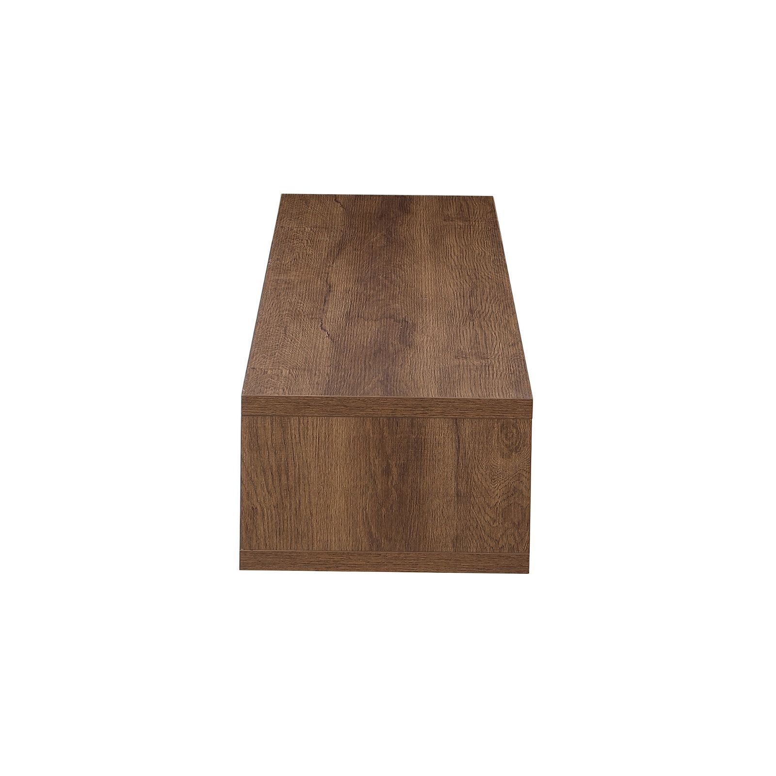 Wall Mounted Air Entertainment Unit - 1800mm Dark Oak TV Stand by Criterion | Perfect for Living Room & Home Theater Setup