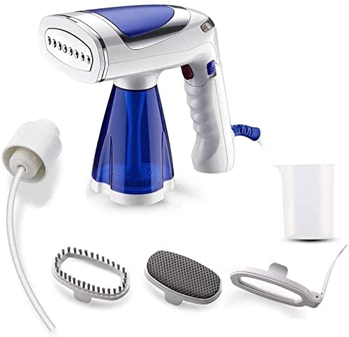Sicunang 250ml Portable Travel Garment Steamer - Handheld Fabric Steamer with Fast Heat-up & Powerful Steam for All Fabrics - Perfect for Wrinkle Removal at Home, Office & Travel