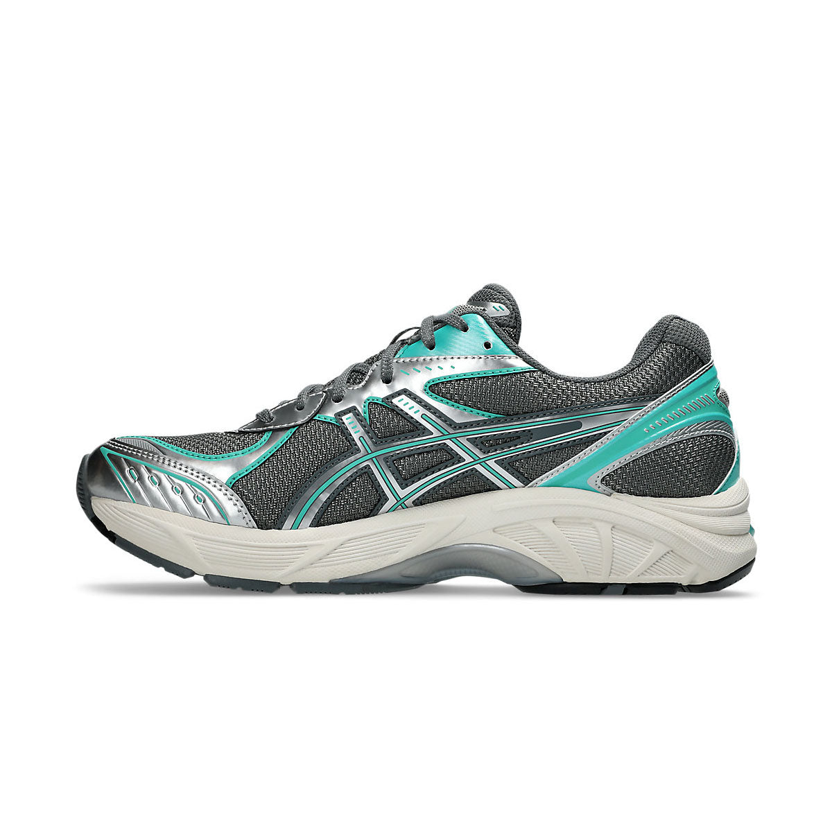 ASICS GT-2160 Running Shoes for Men - Steel Grey/Waterfall - Lightweight Cushioned Sneakers for Jogging, Gym & Daily Wear