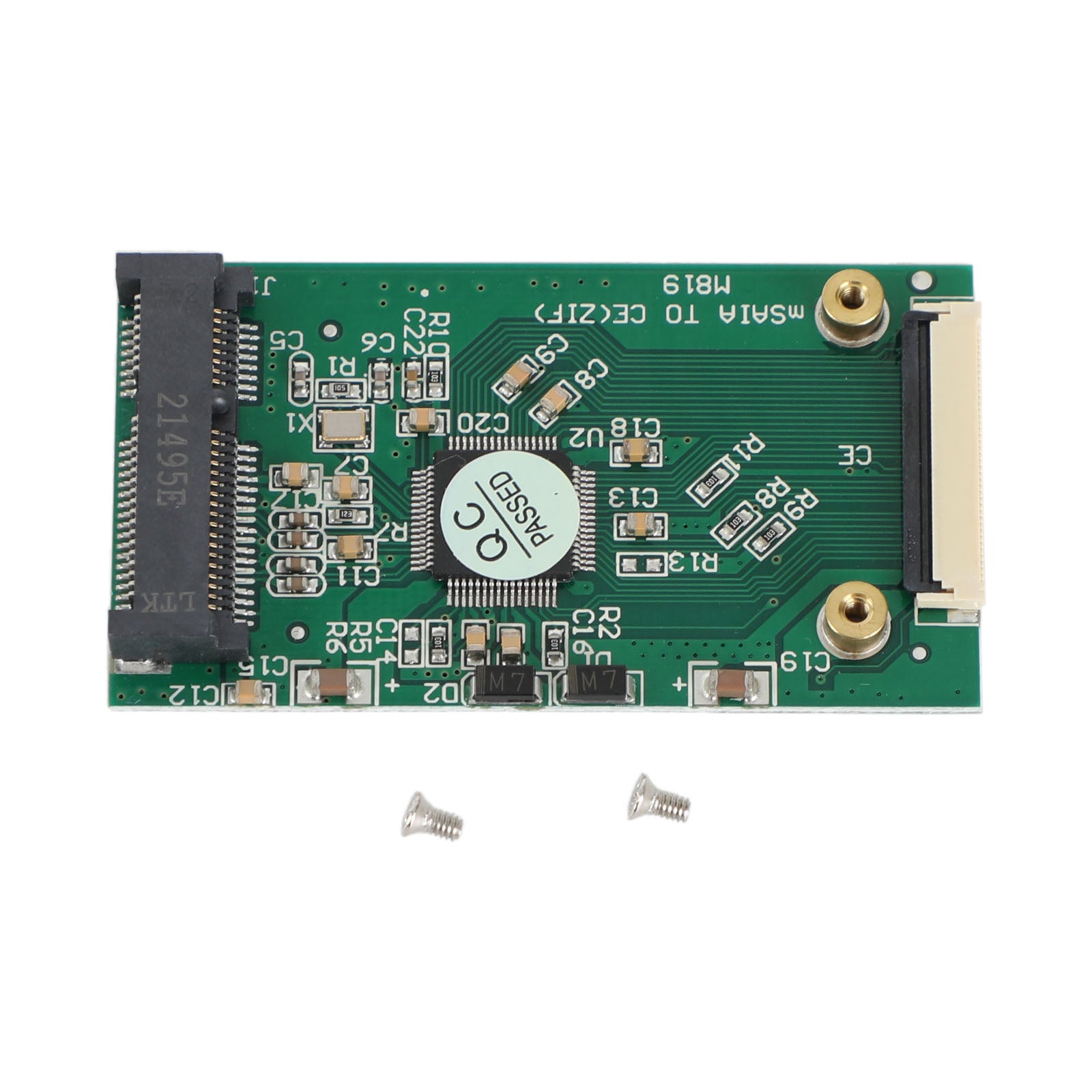 1.8 Inch Mini mSATA PCIe SSD to 40pin ZIF Adapter Card - Convert mSATA SSD to ZIF HDD for Laptops, Ultrabooks & Embedded Systems