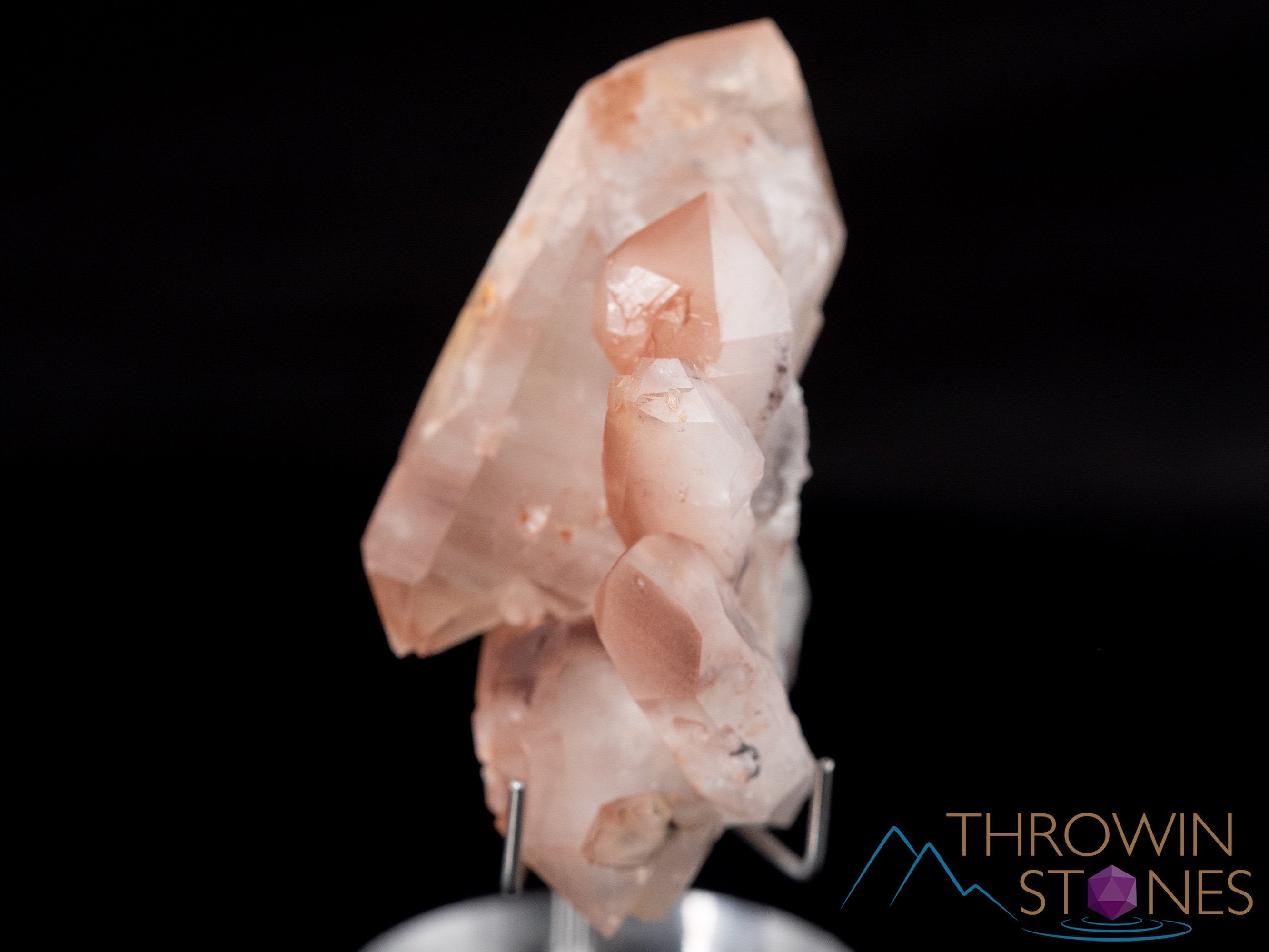 **MESSINA QUARTZ Raw Crystal with Hematite & Kaolinite – Natural Healing Stone, Housewarming Gift, Home Decor, Raw Crystals & Minerals (39208) – Perfect for Meditation, Feng Shui & Spiritual Healing**