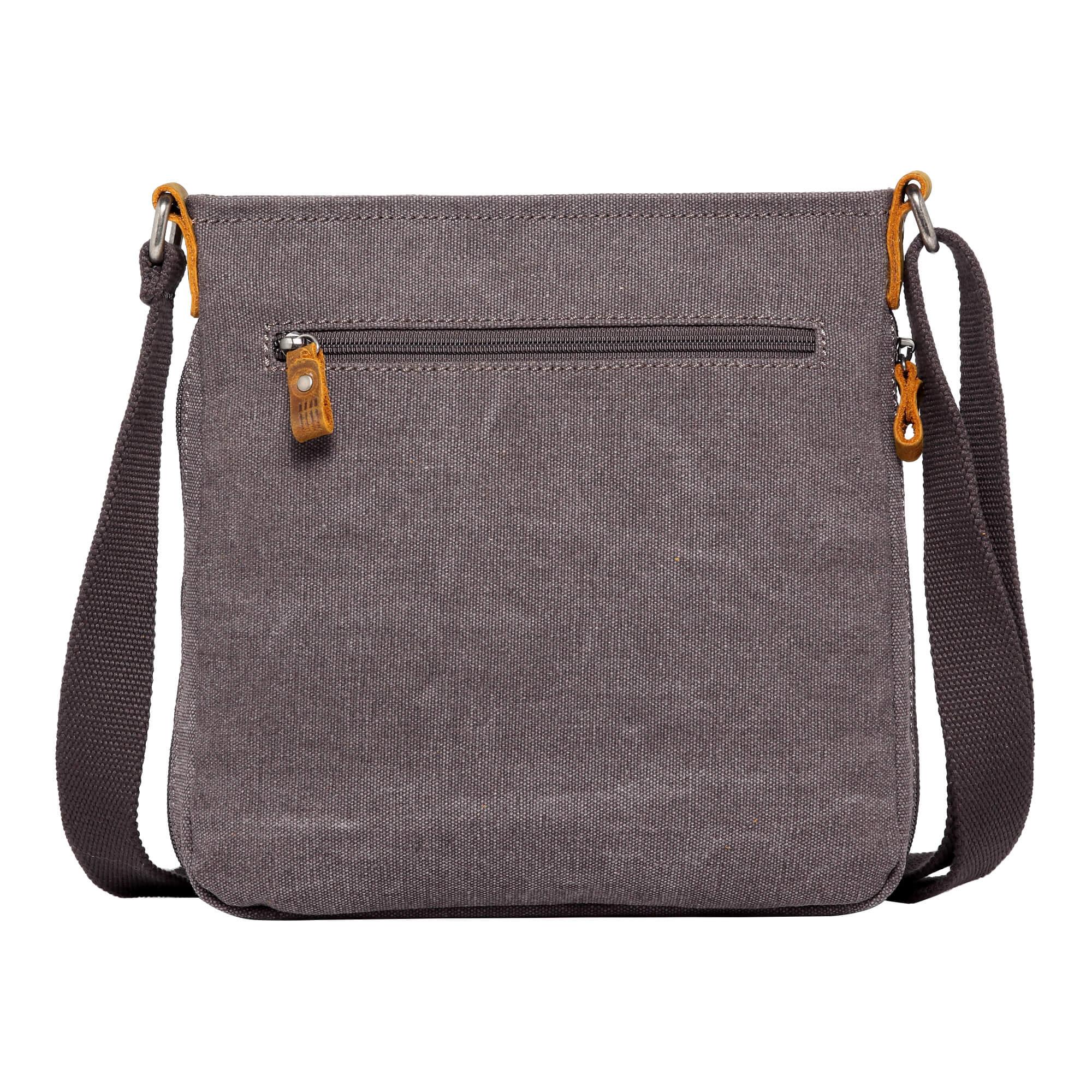TRP0237 Troop London Classic Canvas Crossbody Bag - Stylish & Durable for Travel, Work & Everyday Use