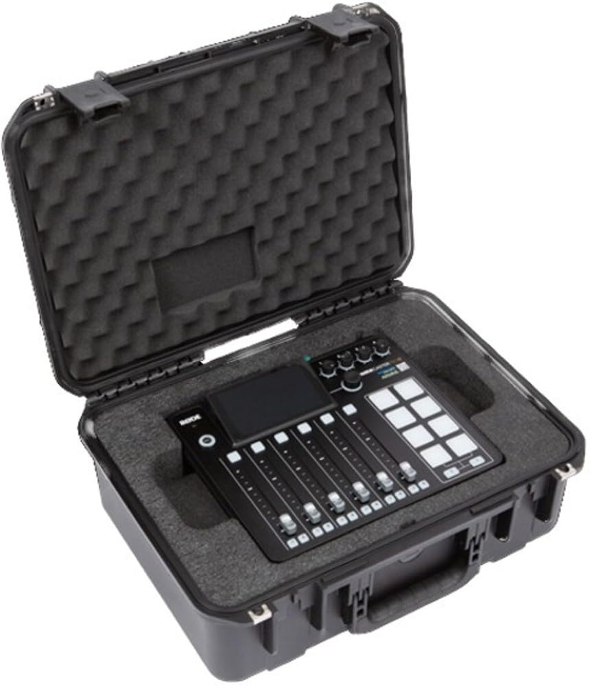 SKB iSeries 1813-7 Rodecaster Pro II Protective Case - Durable Hard Shell for Podcasting & Studio Equipment - Perfect for Travel, Storage & Professional Audio Setups