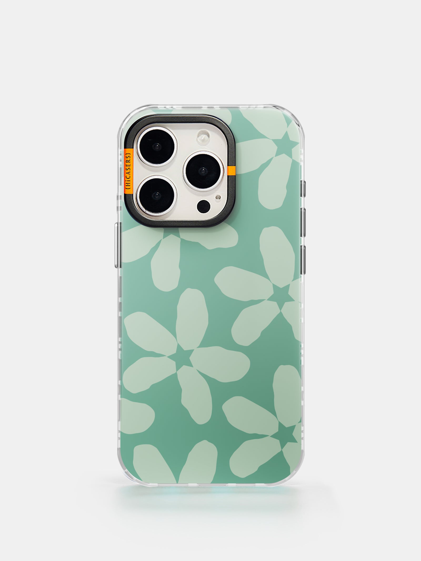Starry Blossom Green Phone Case - Durable Protective Cover for iPhone & Samsung - Perfect for Everyday Use & Outdoor Adventures