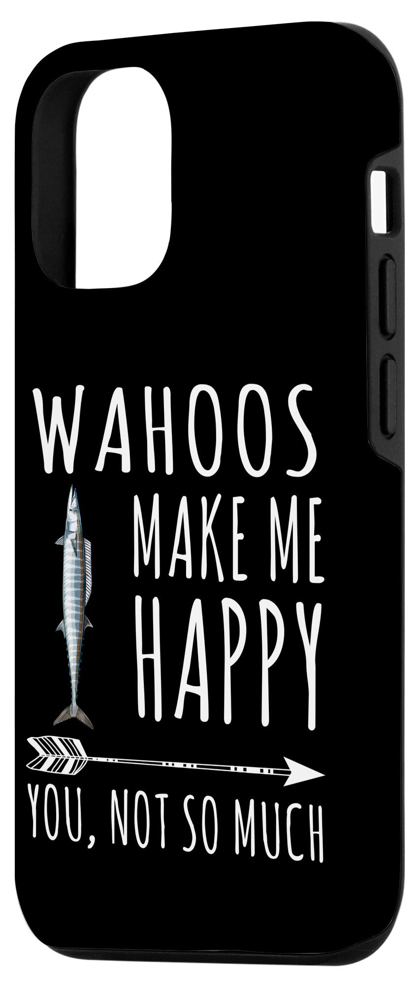 iPhone 12/12 Pro Wahoo Fish Lover Protective Phone Case - Durable Cover for Outdoor Fishing & Water Activities