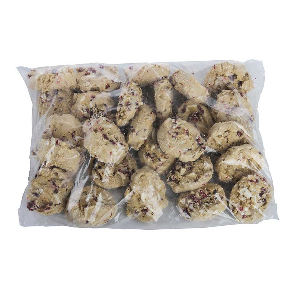 Otis Spunkmeyer Supreme Indulgence Cranberry White Chocolate Cookies - Gourmet Bakery Treats (3oz, Pack of 104) - Perfect for Holiday Gifts, Office Snacks & Dessert Platters
