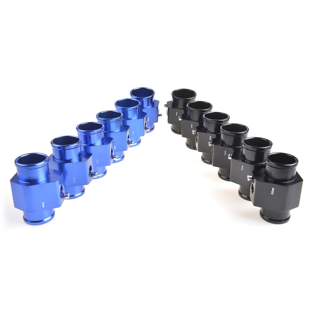 28mm Aluminum Water Temp Joint Pipe - Radiator Sensor Adapter for Car Cooling System