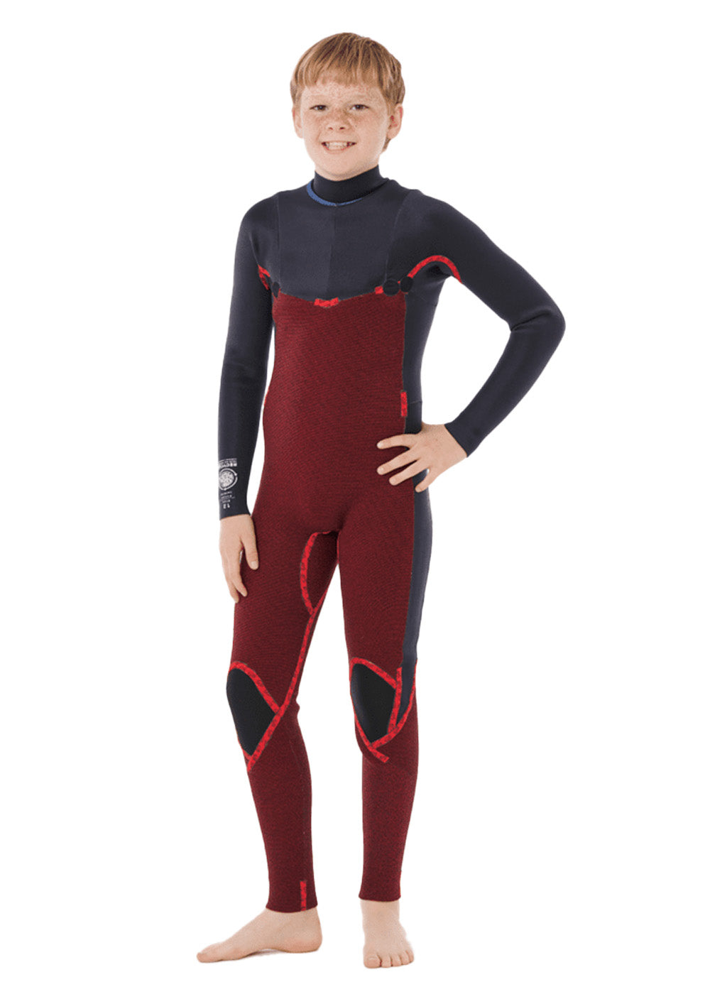 Rip Curl Boys Dawn Patrol 3/2mm CZ GBS Steamer Wetsuit for Kids - Youth Full Body Neoprene Surfing Suit with Back Zip - Perfect for Cold Water Surfing, Swimming & Water Sports