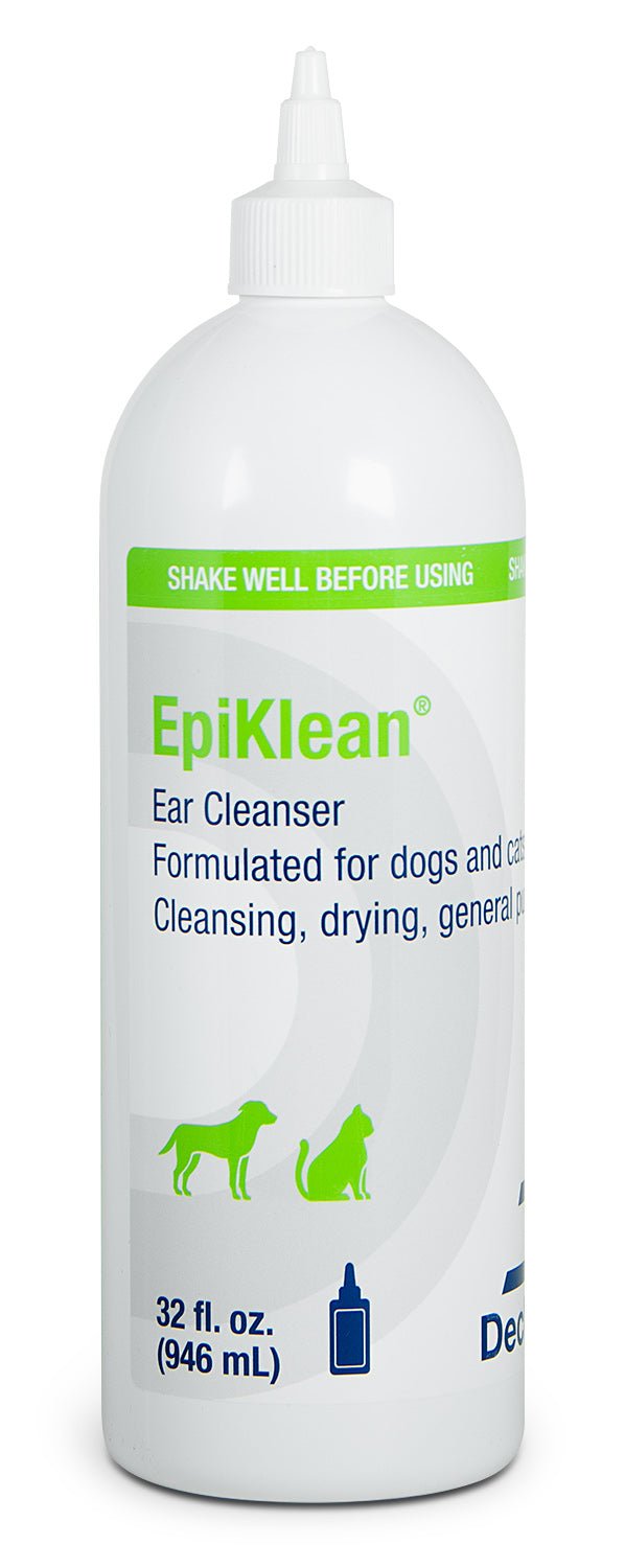 EpiKlean Ear Cleanser for Dogs and Cats - Gentle Ear Cleaning Solution for Pets - Prevent Ear Infections & Remove Wax Buildup - Perfect for Regular Pet Grooming & Veterinary Care