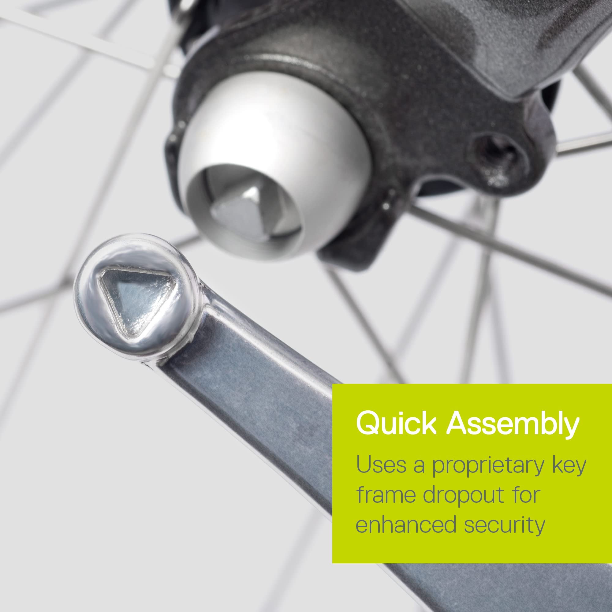 Delta Cycle Hublox Bolt On Bike Skewers - Anti-Theft Quick Release for Road & Mountain Bikes - Secure Wheels On-the-Go