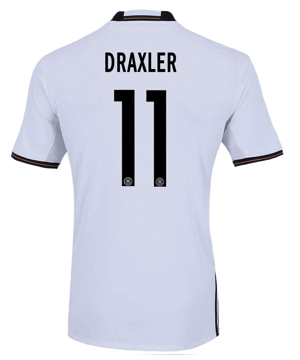Draxler #11 Germany National Team Home Soccer Jersey 2016 - Men's Football Shirt for EURO 2016 & World Cup Matches, Fan Gear & Casual Wear