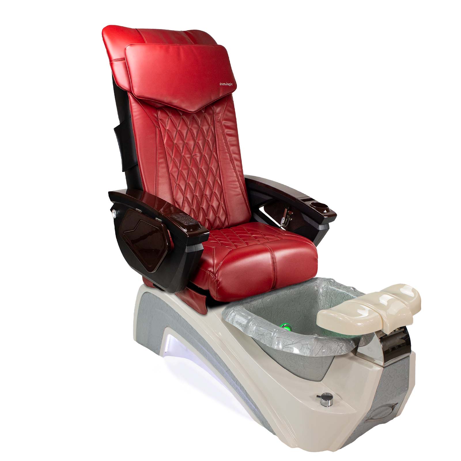 Shiatsulogic LX Fedora II Professional Pedicure Spa Chair with Massage - Perfect for Salons, Spas & Home Relaxation