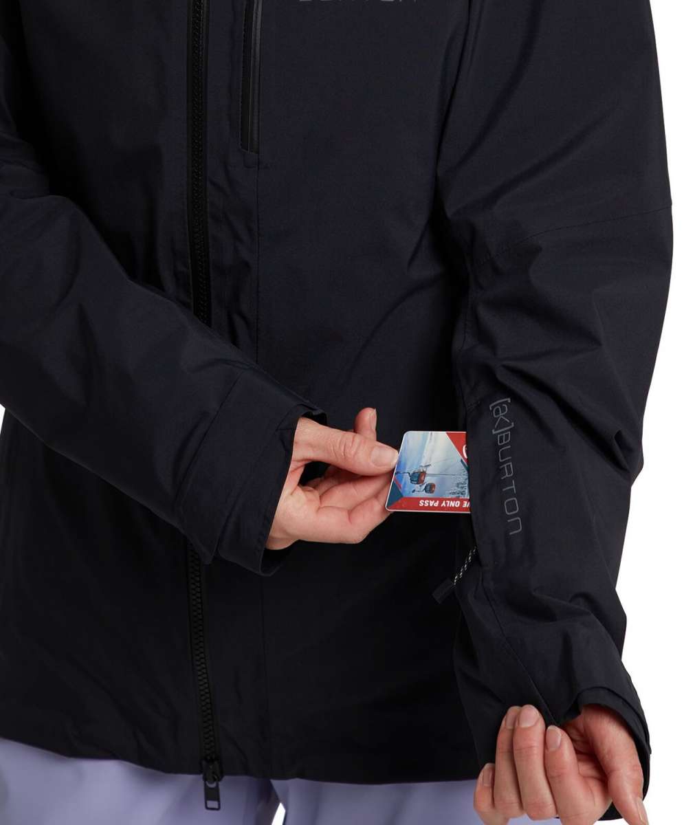 Burton Women's AK GORE-TEX Upshift 2 Layer Waterproof Ski Jacket 2024 - Lightweight Windproof Snowboard Coat for Winter Sports & Outdoor Adventures