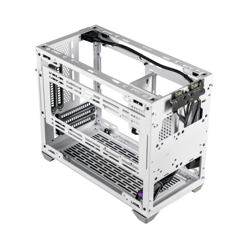 Cooler Master NR200P Mini-ITX Small Form Factor PC Case with Tempered Glass Side Panel - Compact Gaming & Workstation Builds for SFF Enthusiasts