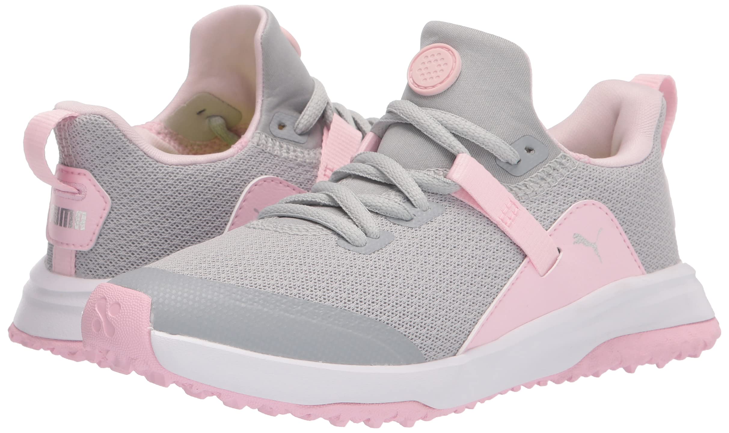 PUMA Kids' Fusion Evo Jr Sneakers - Lightweight Running Shoes for Boys & Girls - Comfortable Athletic Footwear for School, Play & Sports Activities