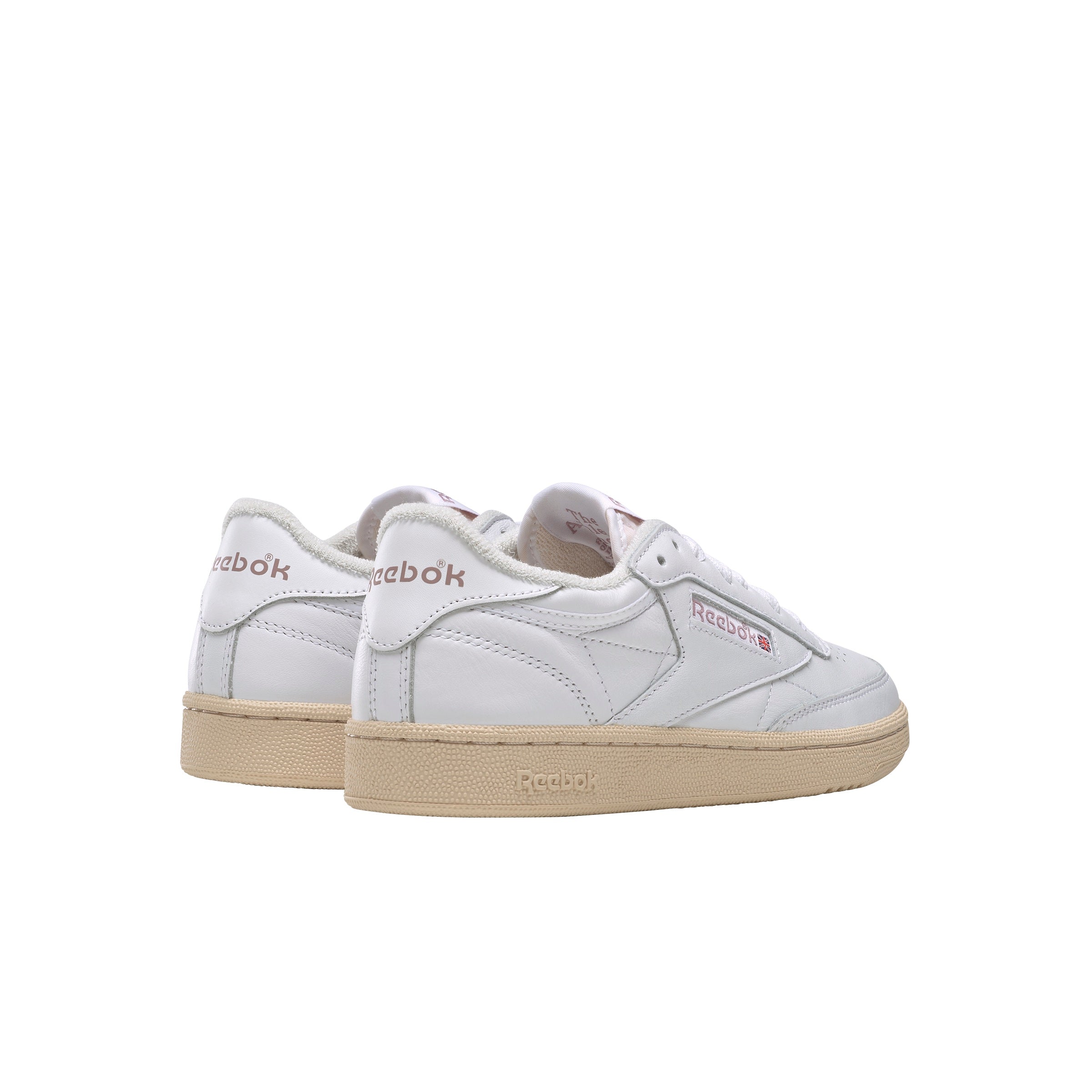 Women's Club C 85 Vintage Sneakers - Classic White Leather Tennis Shoes for Casual Wear & Retro Style | Perfect for Everyday Outfits, Street Fashion & 80s Inspired Looks