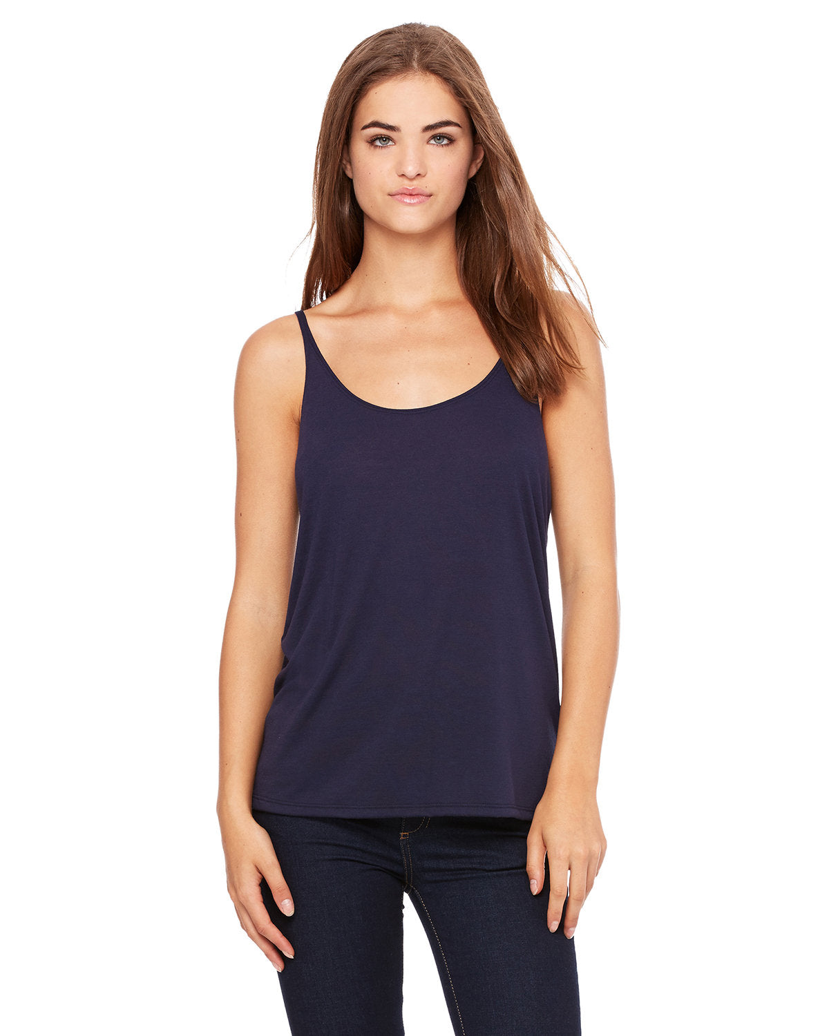 Bella + Canvas 8838 Women's Slouchy Tank Top - Soft Relaxed Fit Casual Sleeveless Shirt for Summer, Yoga, Beach & Lounge Wear