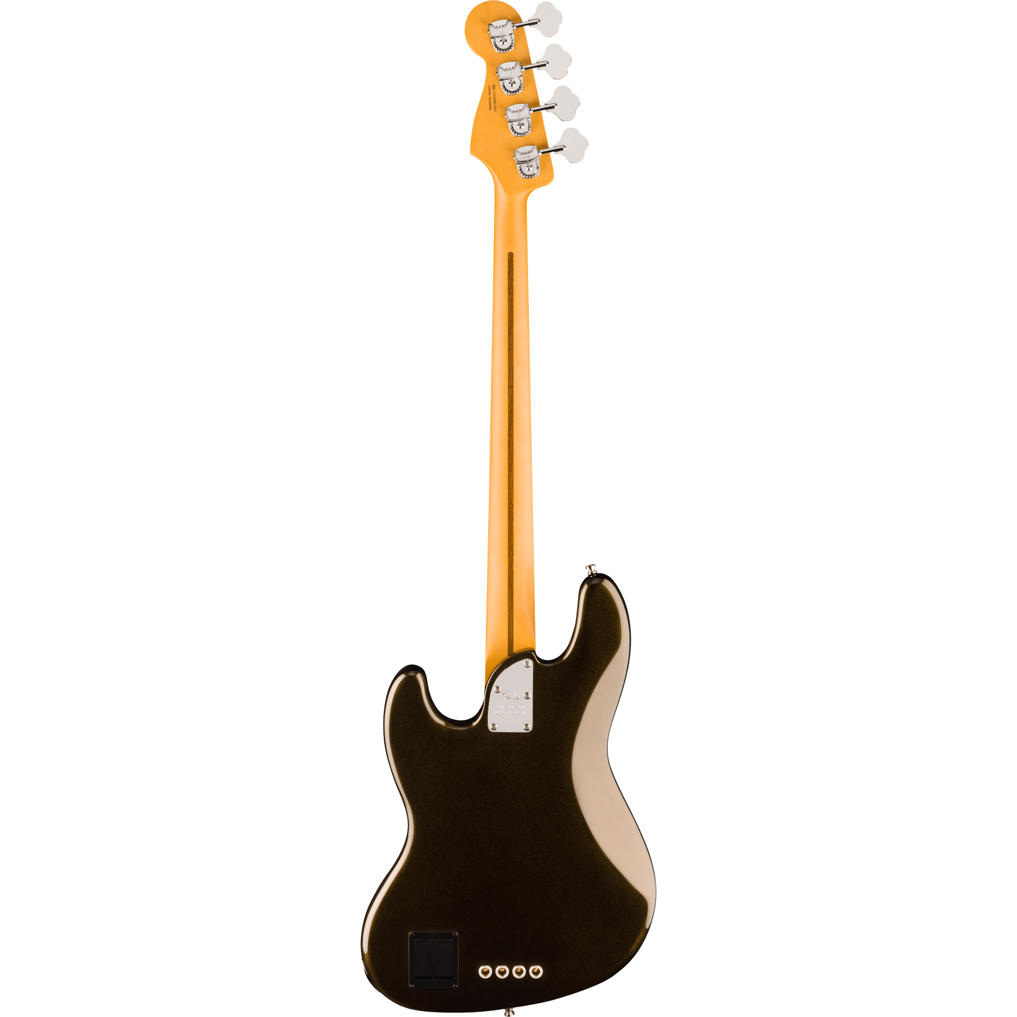 Fender American Ultra II Jazz Bass Guitar - Texas Tea Finish | Premium Electric Bass for Professional Musicians & Recording Studios