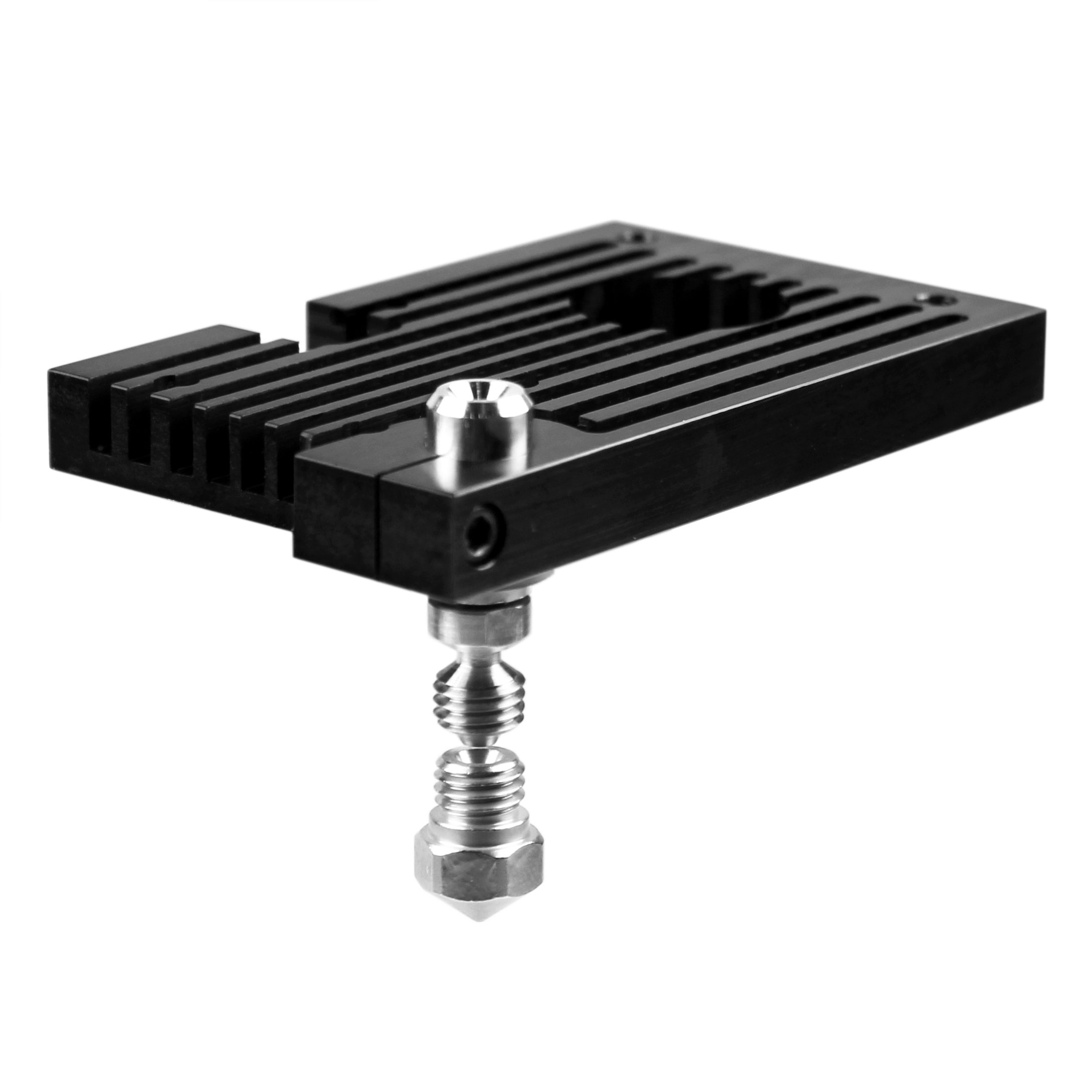 Micro Swiss All Metal Hotend with Slotted Cooling Block - Compatible with Duplicator 6 & Monoprice Maker Ultimate 3D Printers - 0.4mm Nozzle - Perfect for High-Temperature Filament Printing & Precision 3D Models